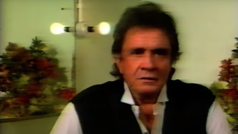 Johnny Cash on The Late Late Show in 1988