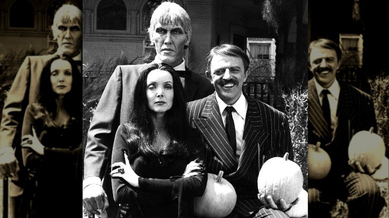 Ted Cassidy, Carolyn Jones, and John Astin in 