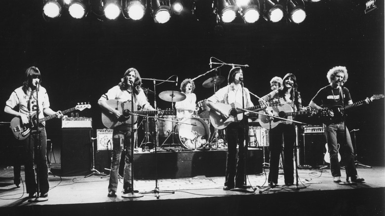Linda Ronstadt performing with the Eagles 1976