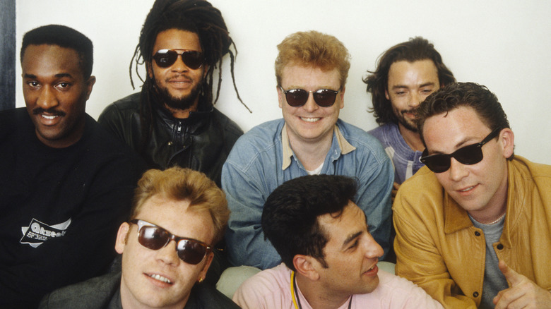 Group photo of UB40 in 1988