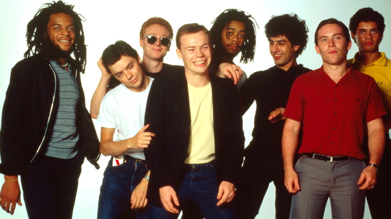 Group photo of UB40 in 1983