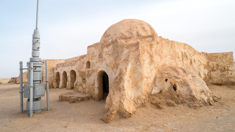 abandoned Star Wars set