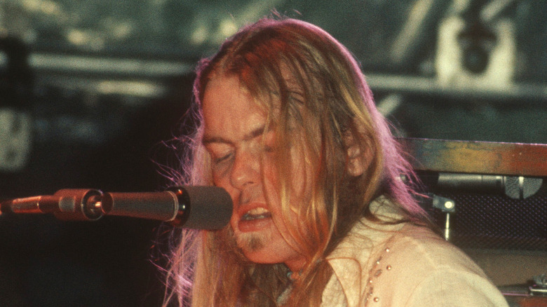 Gregg Allman singing