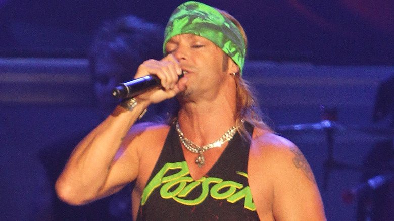 Bret Michaels singing