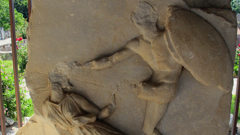 frieze fragment from Mausoleum