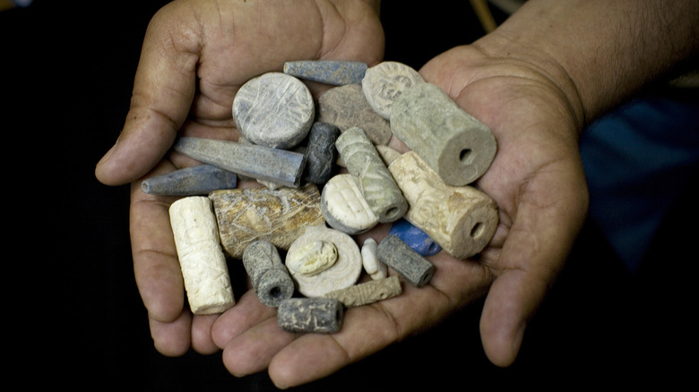 Pieces looted from National Museum of Iraq