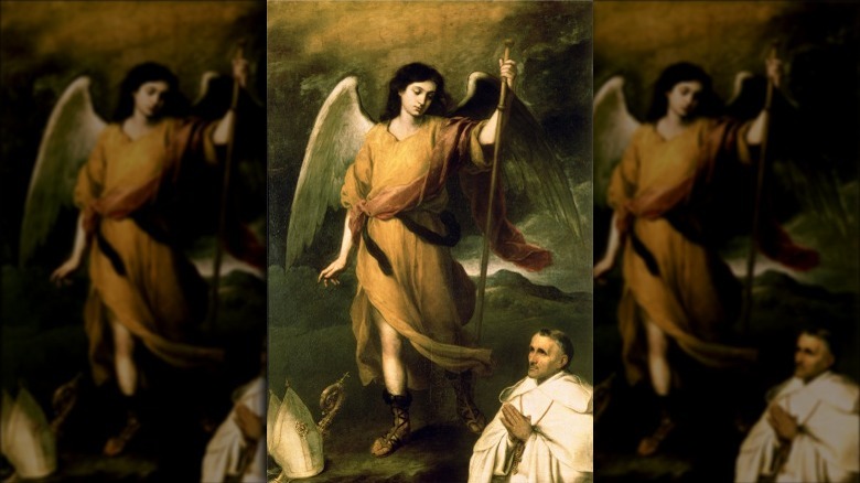 Archangel Raphael painting