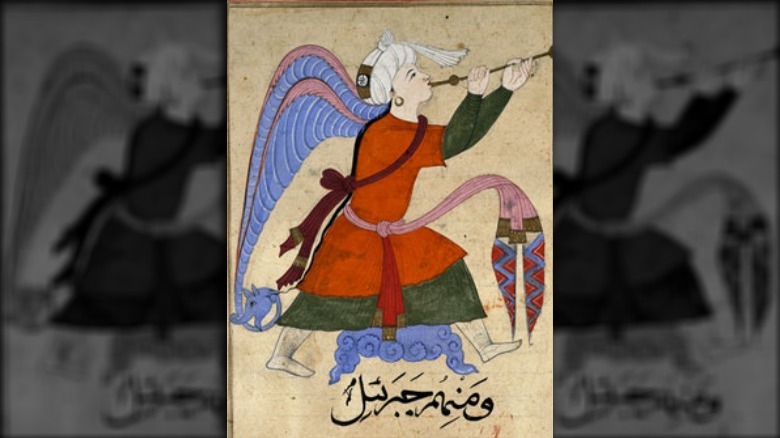 Archangel Israfil illustration