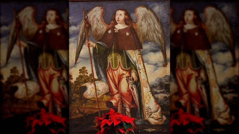 Archangel Raphael painting