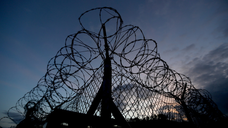 Guantanamo Bay fence