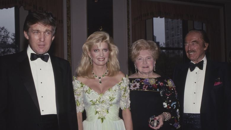 Donald Trump with Fred Trump 