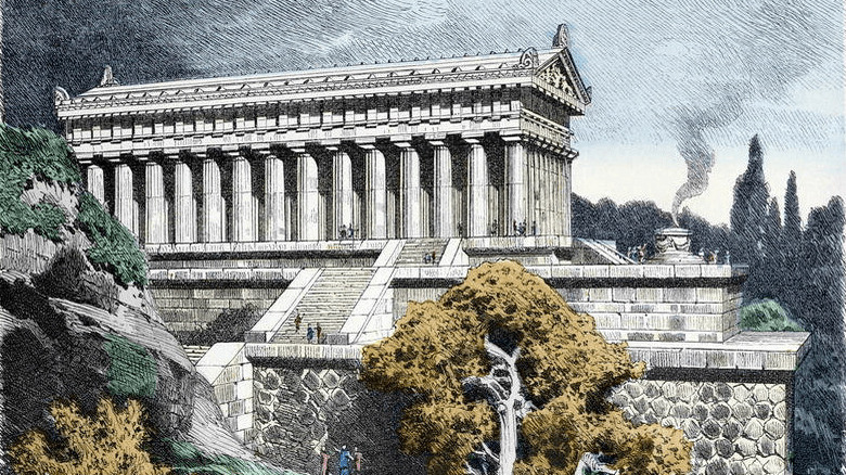  The Temple of Artemis (Diana) by Ferdinand Knab, 1886