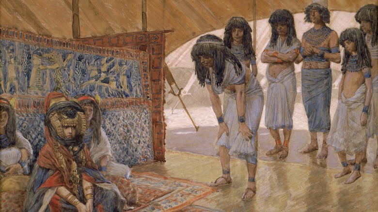 Tissot Sarai Is Taken to Pharaoh's Palace