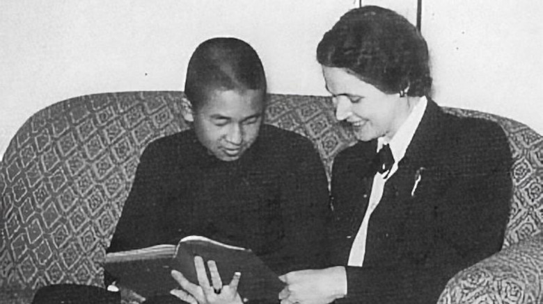 Akihito with Elizabeth Gray Vining