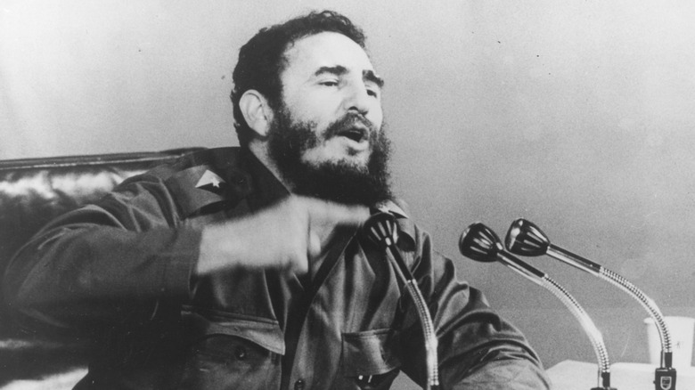 fidel castro speaking