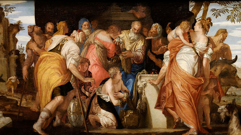 painting of the Anointing of David