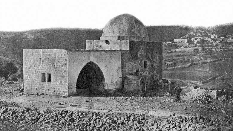 Tomb of Rachel (before barrier)