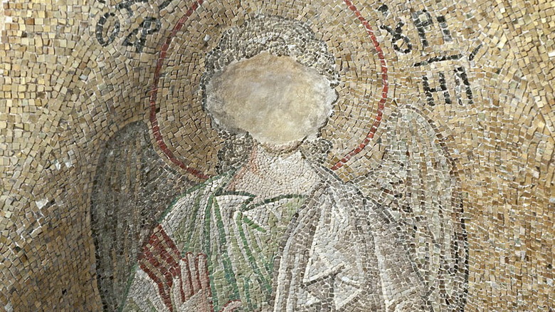 archangel uriel mosaic