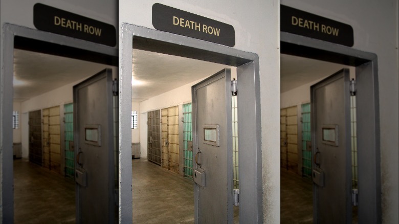death row prison block