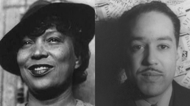 Zora Neale Huston and Langston Hughes