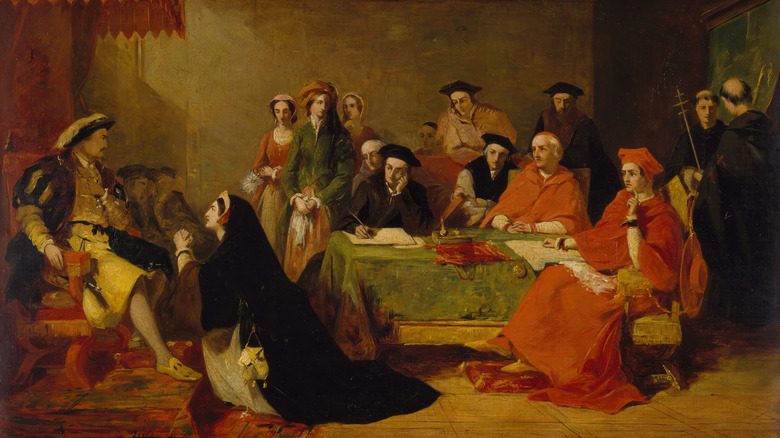 The trial of Catherine of Aragon