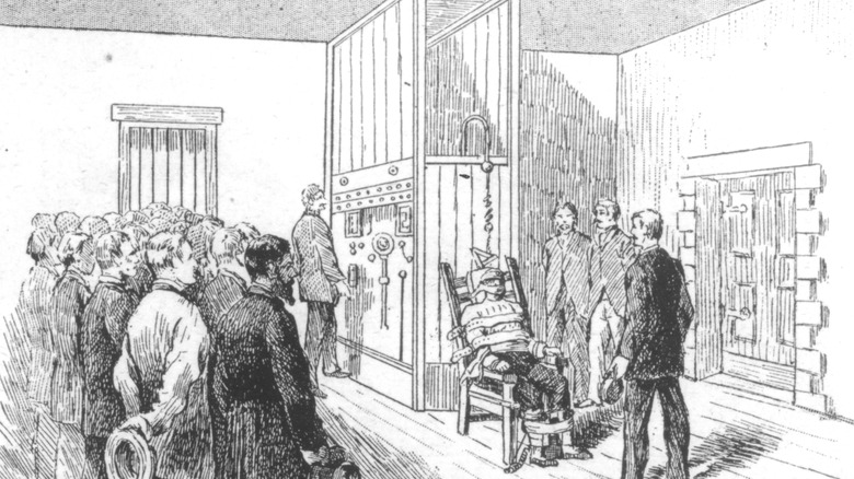 illustration of William Kemmler's execution