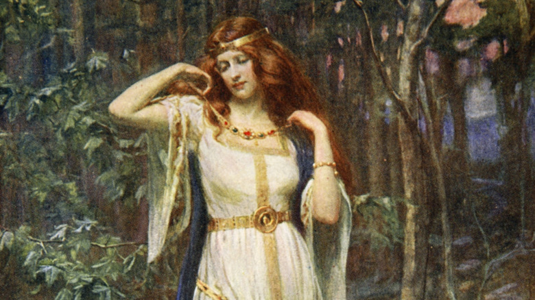 Freyja and the necklace