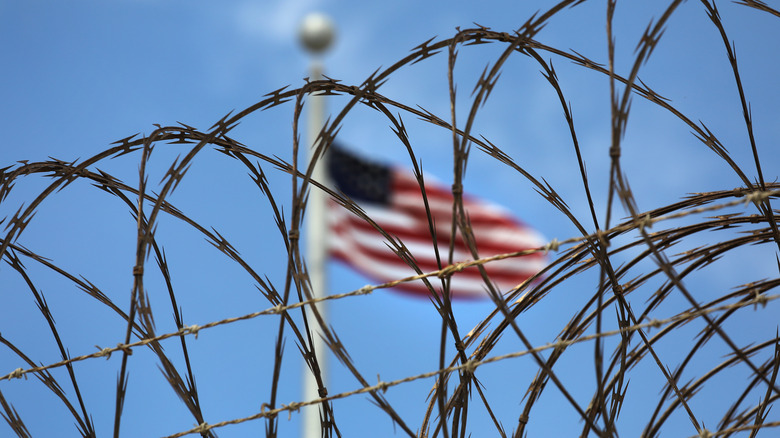 Flag at Guantanamo Bay