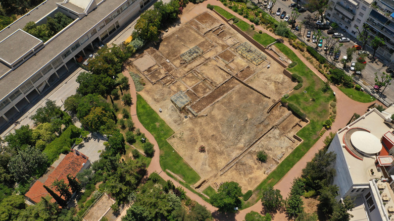 ]Lyceum Aristotle school remains