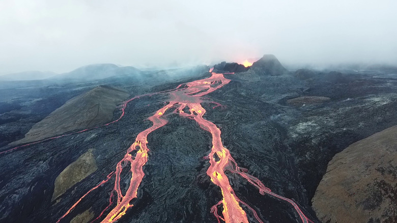 Iceland's Fagradalsfjall volcano, 2021