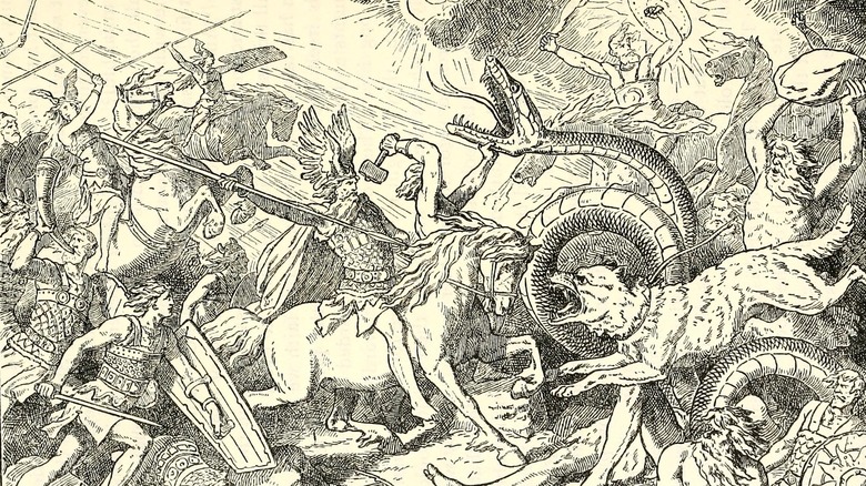1897 illustration of Ragnarok