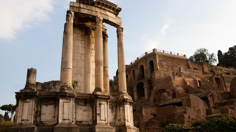 Ruins of Vesta Temple 