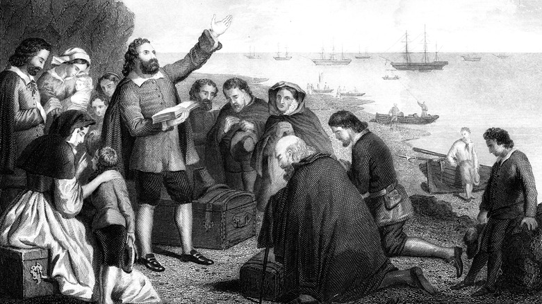 Embarkation of the Pilgrim Fathers