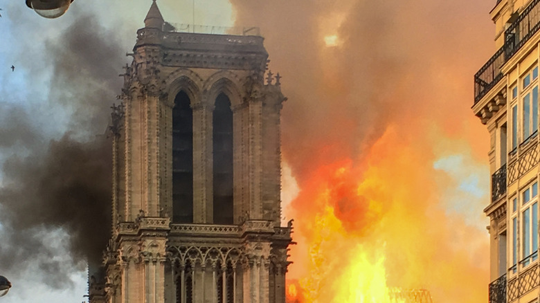 fire at Notre-Dame de Paris in 2019
