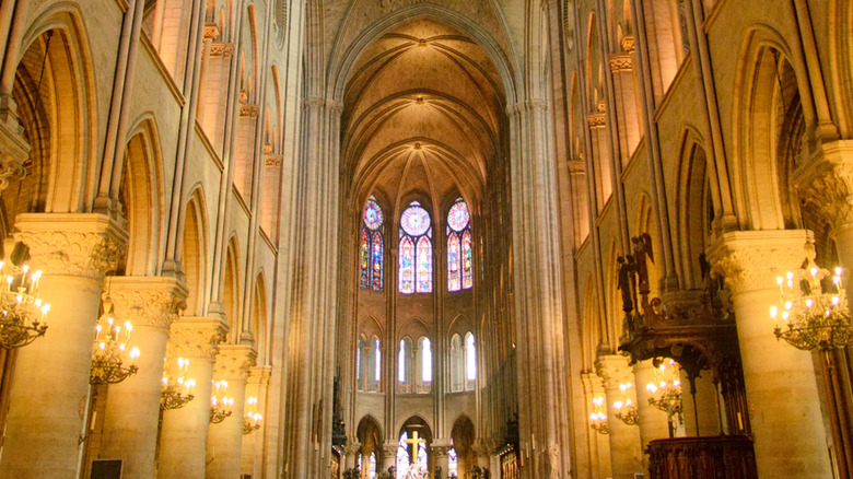 interior cathedral in May 2012
