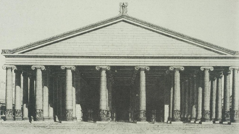 reconstruction of the temple of artemis