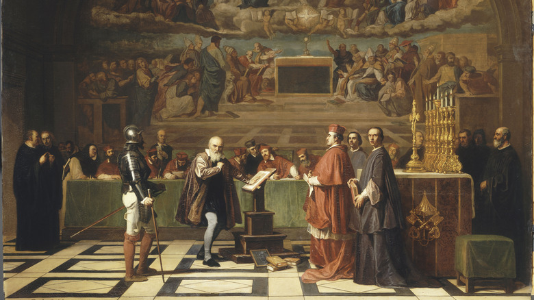 Galileo Galilei faces the Catholic Church