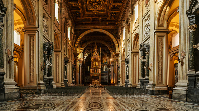 interior of St. John Lateran basilica