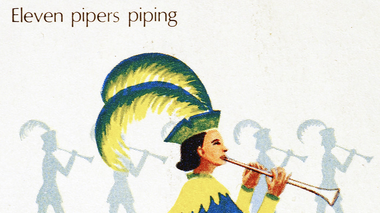 Eleven Pipers Piping