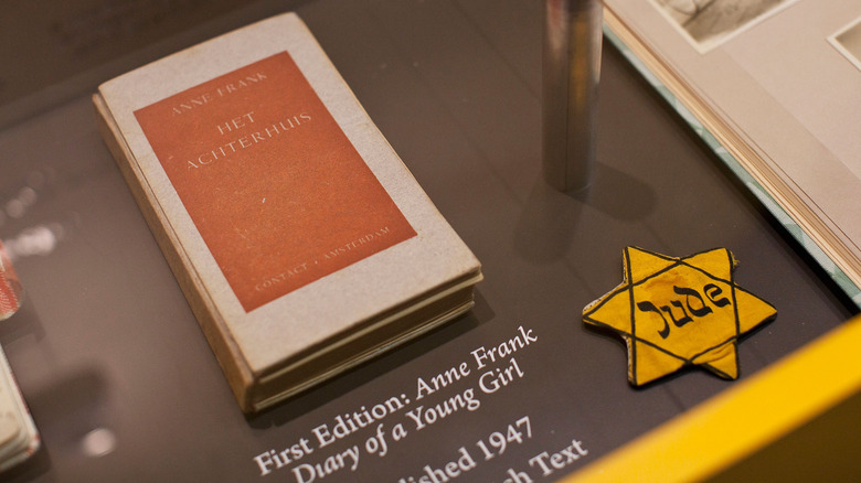 first edition of Anne Frank's diary