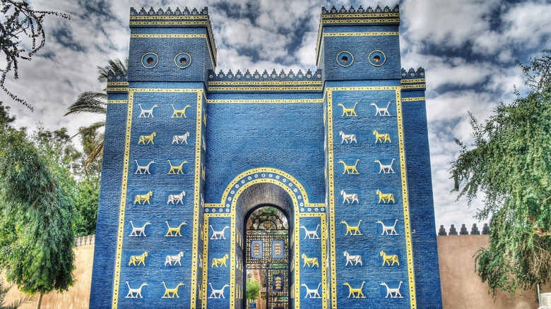 reconstructed Ishtar Gate