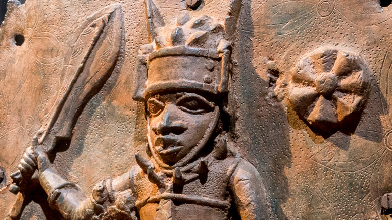 Benin warrior relief