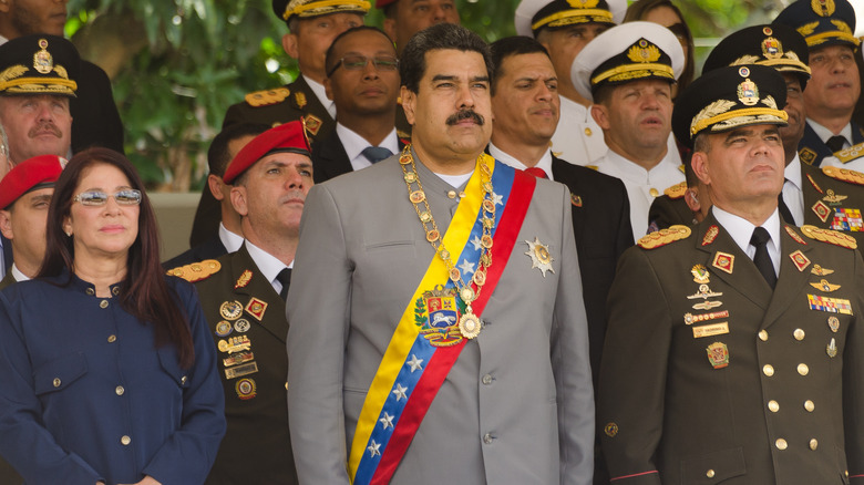 President Nicolás Maduro, other government officials