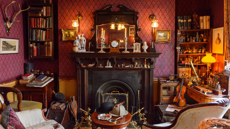 Sherlock Holmes Museum room