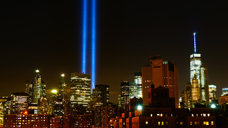 9/11 memorial at ground zero