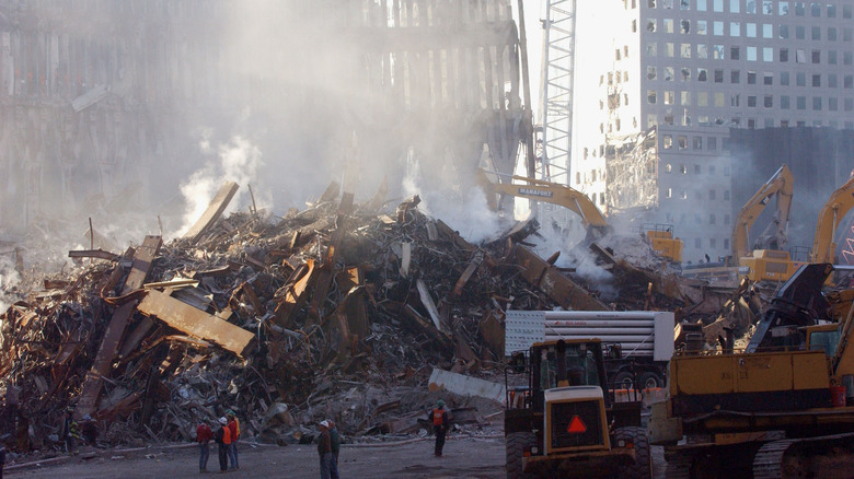 Rubble at Ground Zero