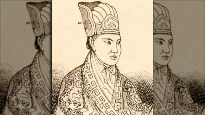 Drawing of Hong Xiuquan