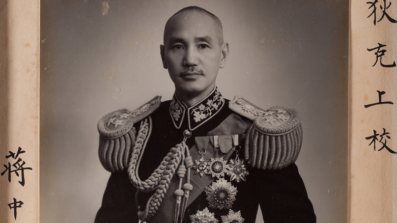 Chiang Kai-shek in military uniform
