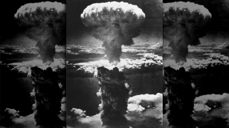 Atomic bomb explosion
