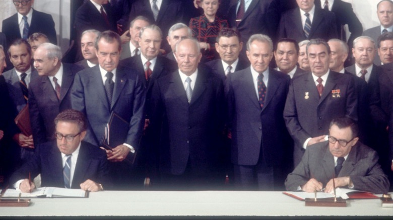 US-Soviet Detente signing